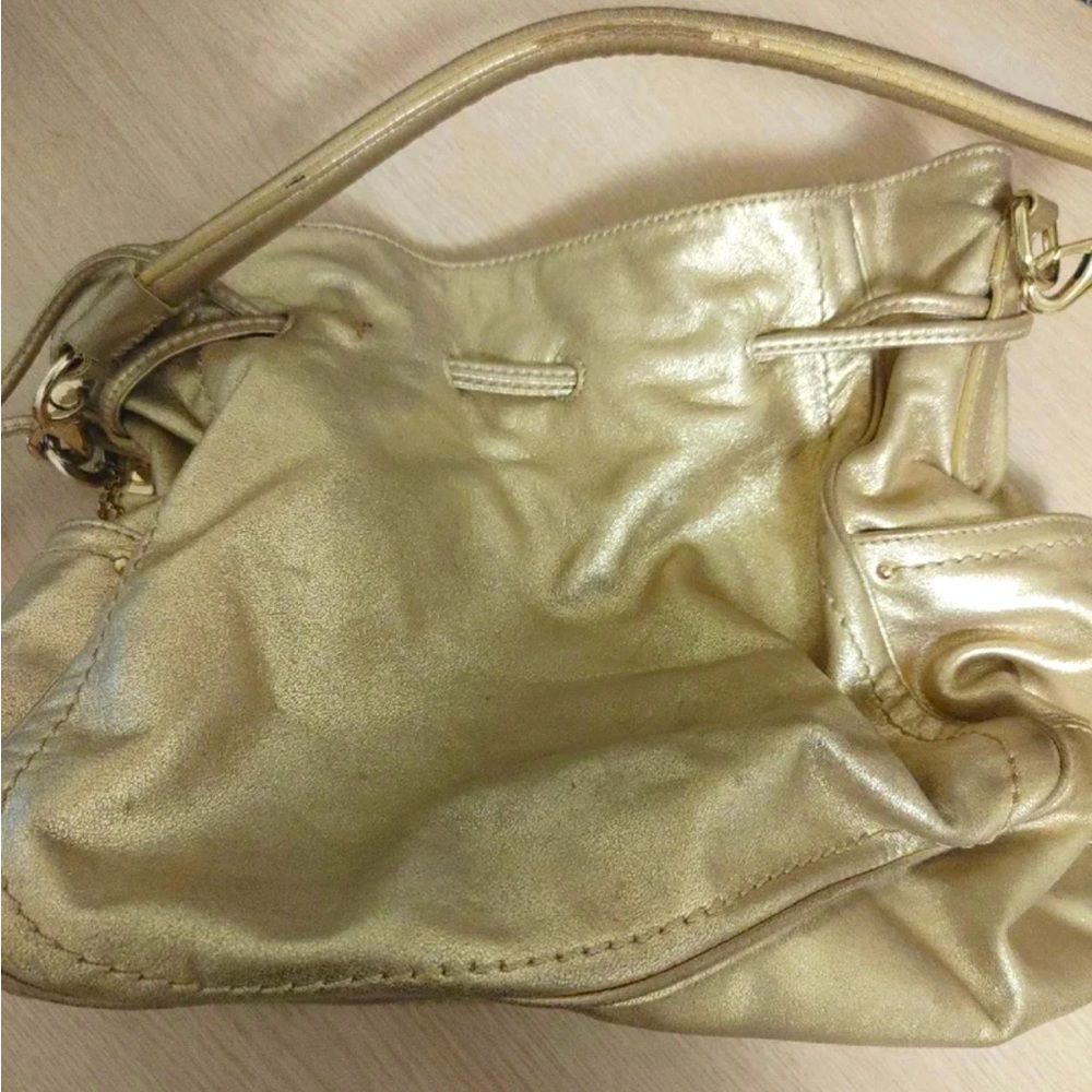 Cole Haan Gold Handbag/Purse